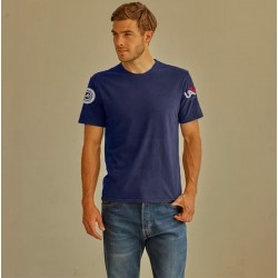 Navy  T-Shirt Union Made Organic Cotton/Poly