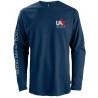 Long Sleeve T-Shirt Navy Union made Organic Cotton